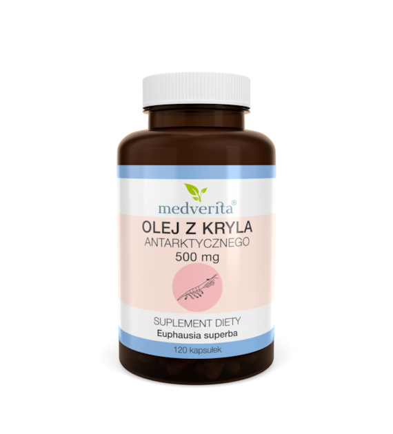 Medverita Olej z Kryla antarktycznego 120 kapsułek