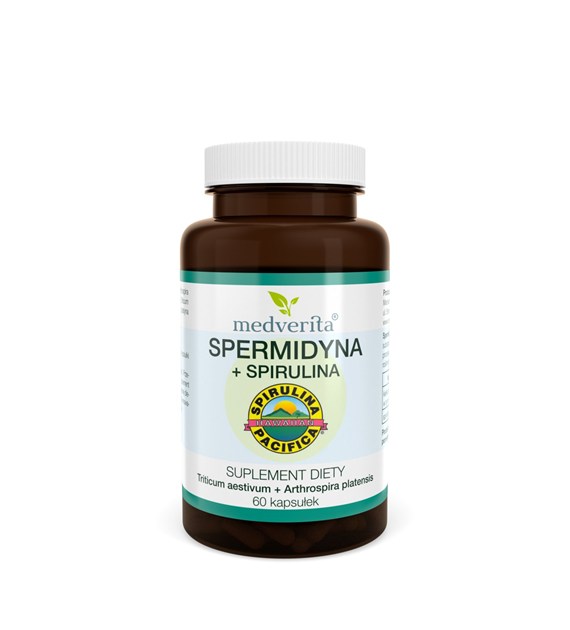 Medverita SPERMIDYNA + Spirulina Hawajska 60 kaps