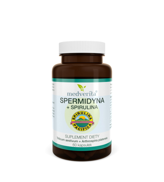 Medverita SPERMIDYNA + Spirulina Hawajska 60 kaps
