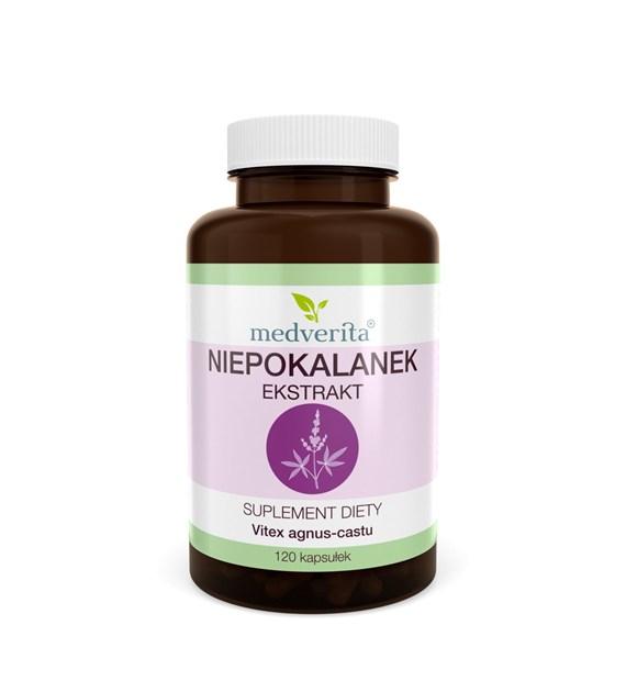 Medverita Niepokalanek pospolity 500 mg 120 kaps