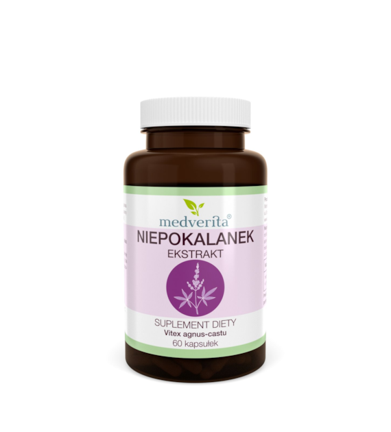 Medverita Niepokalanek pospolity 500 mg 60 kaps