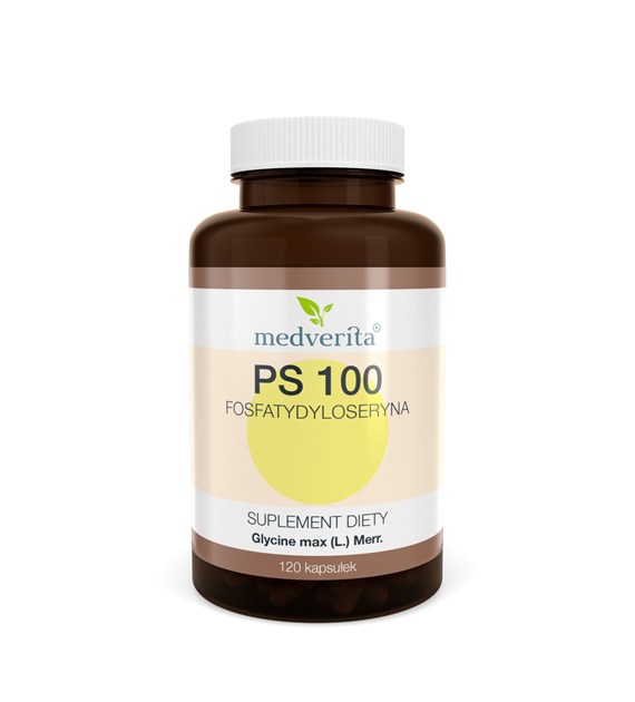Medverita PS-100 Fosfatydyloseryna Ekstrakt 120 k.