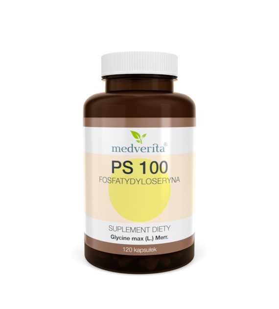 Medverita PS-100 Fosfatydyloseryna Ekstrakt 120 k.