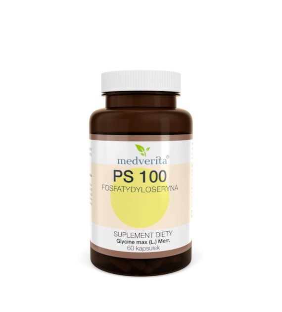 Medverita PS-100 Fosfatydyloseryna Ekstrakt 60 k.