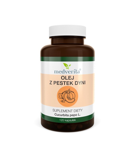Medverita Olej z pestek dyni 120 kapsułek