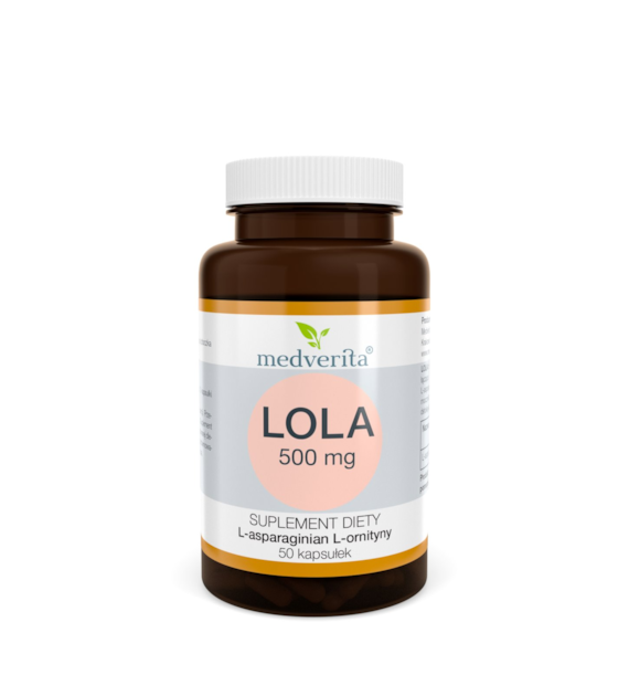 Medverita LOLA 500 mg 50 kapsułek