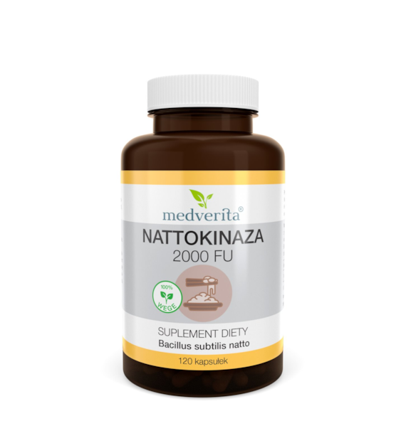 Medverita NATTOKINAZA 2000 FU 120 kapsułek