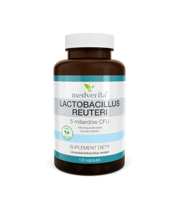 Medverita Lactobacillus reuteri 5 mld CFU 120 kaps