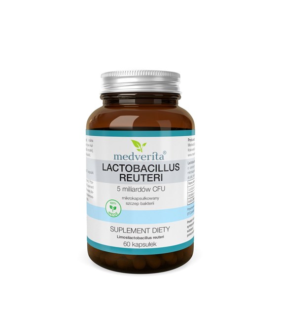 Medverita Lactobacillus reuteri 5 mld CFU 60 kaps