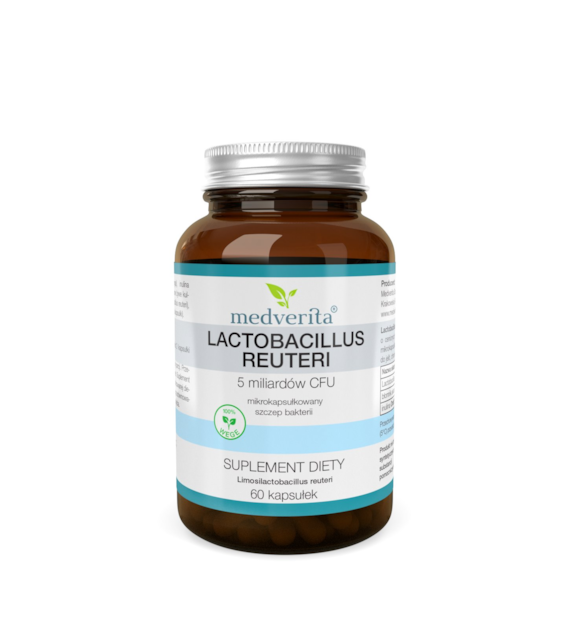 Medverita Lactobacillus reuteri 5 mld CFU 60 kaps
