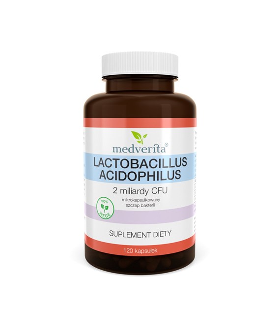 Medverita Lactobacillus acidophilus 2 mld CFU 120k