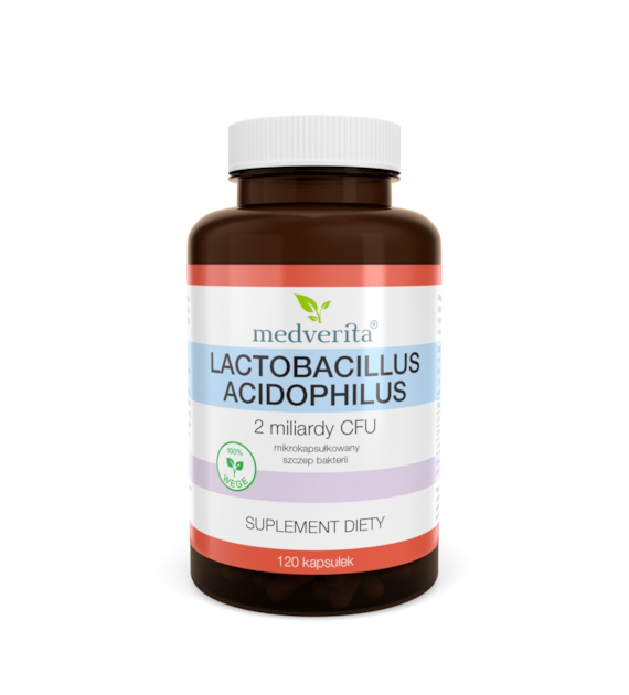Medverita Lactobacillus acidophilus 2 mld CFU 120k