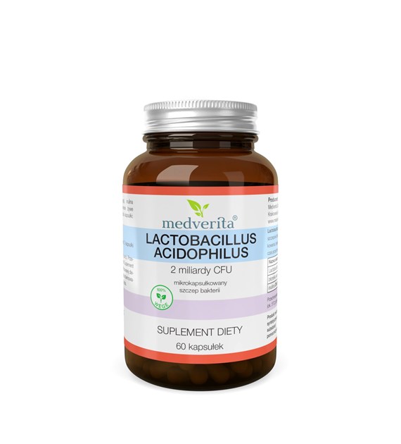 Medverita Lactobacillus acidophilus 2 mld CFU 60k