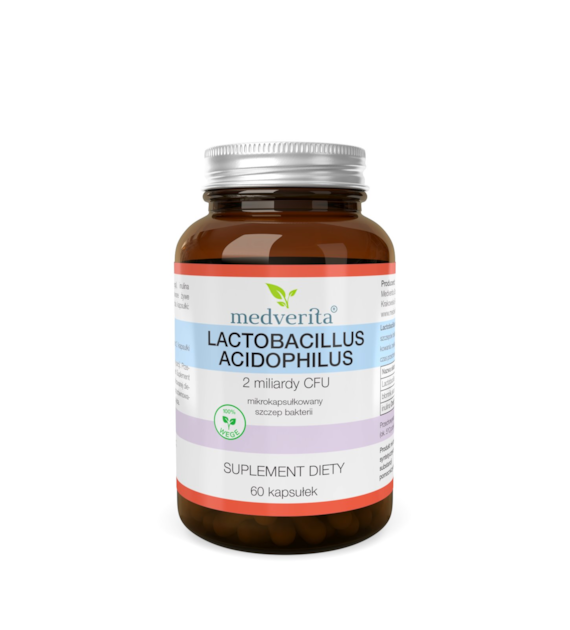 Medverita Lactobacillus acidophilus 2 mld CFU 60k