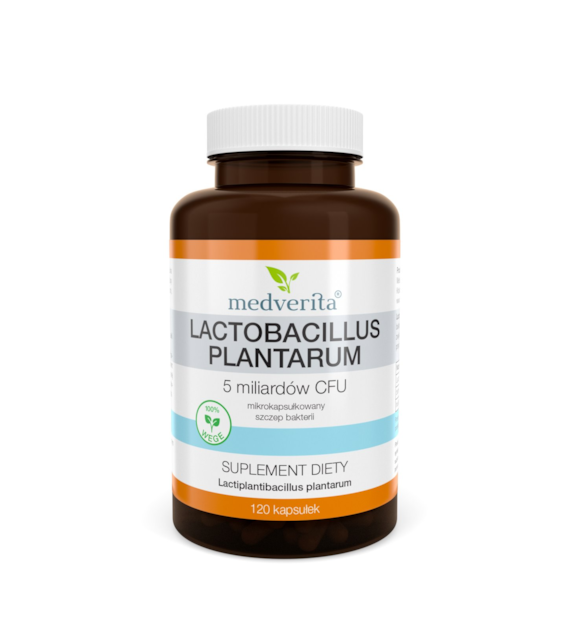 Medverita Lactobacillus plantarum 5 mld CFU 120 k