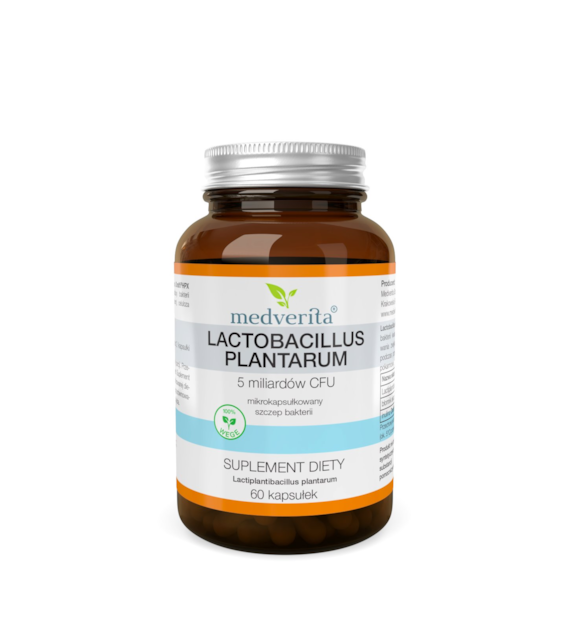 Medverita Lactobacillus plantarum 5 mld CFU 60 k