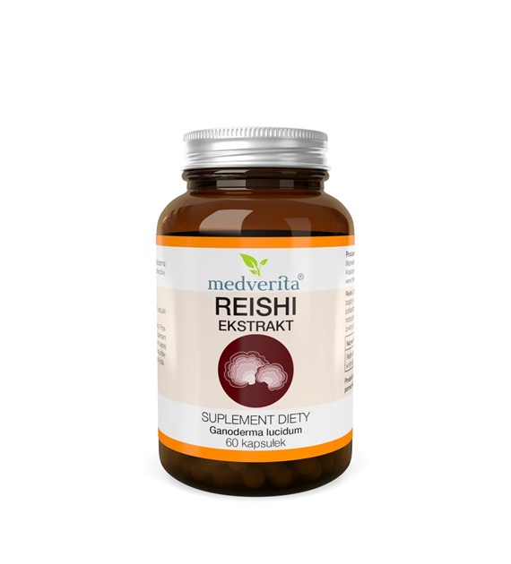 Medverita Reishi ekstrakt 60 kapsułek