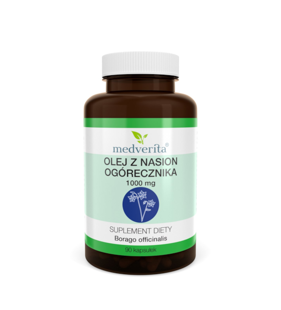 Medverita Olej z nasion ogórecznika 1000 mg 90 k.