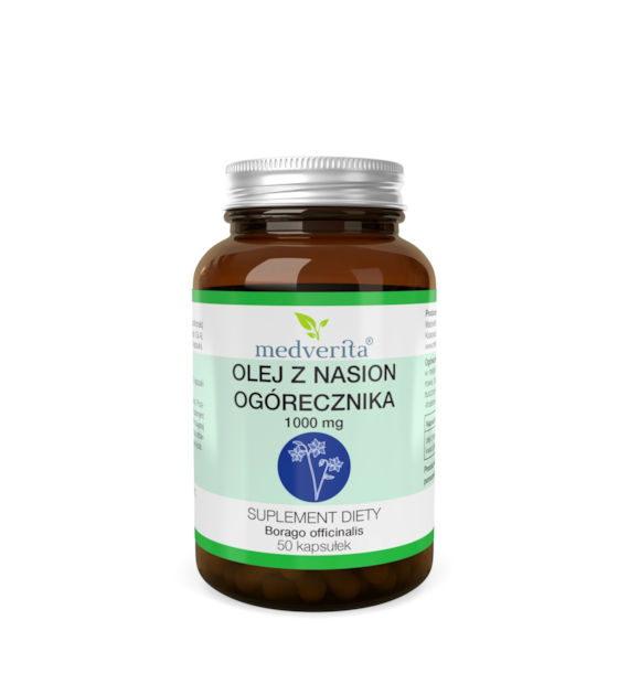 Medverita Olej z nasion ogórecznika 1000 mg 50 k.