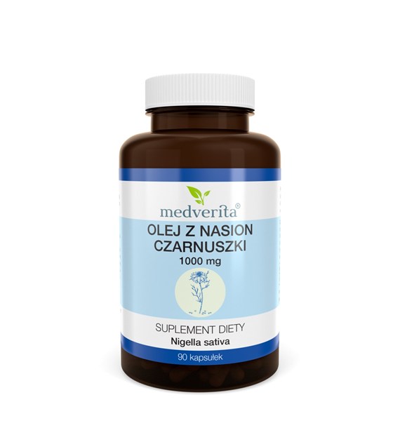Medverita Olej z nasion czarnuszki 1000 mg 90 kaps
