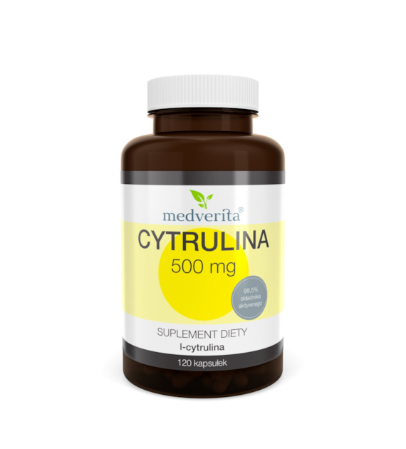 Medverita Cytrulina 500 mg 120 kapsułek
