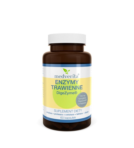 Medverita Enzymy trawienne 60 kapsułek