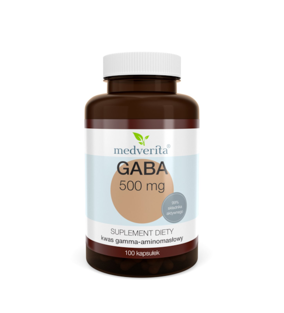 Medverita GABA 500 mg 100 kapsułek