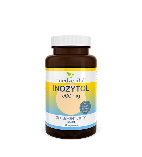 Medverita Inozytol 500 mg 60 kapsułek