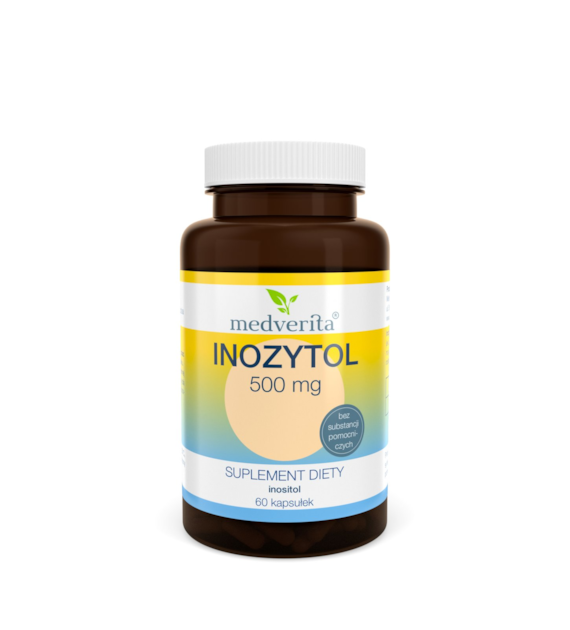 Medverita Inozytol 500 mg 60 kapsułek
