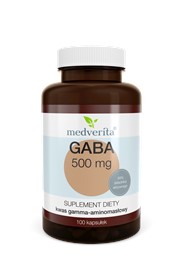 Medverita GABA 500 mg 100 kapsułek