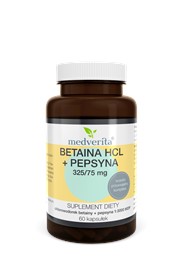 Medverita Betaina + Pepsyna 60 kapsułek
