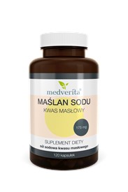 Medverita Maślan sodu 120 kapsułek