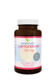 Medverita Laktoferyna 100 mg 60 kapsułek