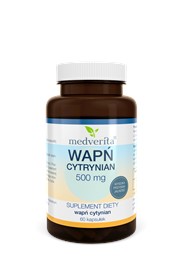 Medverita Wapń cytrynian 60 kapsułek