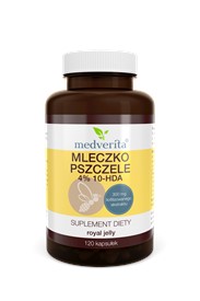 Medverita Mleczko pszczele 300 mg 120 kapsułek