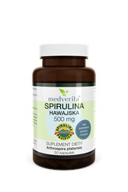 Medverita Spirulina Hawajska 500 mg - 50 kapsułek