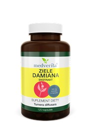 Medverita Ziele Damiana 120 kapsułek
