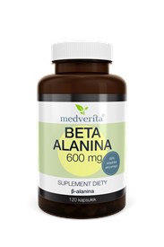Medverita Beta Alanina 600 mg 120 kapsułek