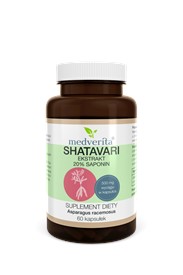 Medverita Shatavari 500 mg 60 kapsułek
