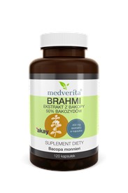 Medverita Brahmi 400 mg 120 kapsułek