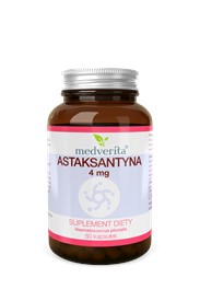 Medverita Astaksantyna 4mg Oleożywica Softgel 60k