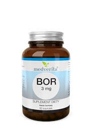 Medverita BOR 3 mg Kwas Borowy 60 kapsułek