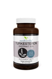 Medverita Turkesteron ekstrakt 500 mg 60 kapsułek