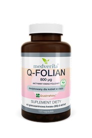 Medverita Q-Folian 800 ug 120 kapsułek