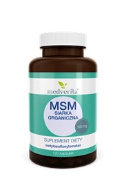 Medverita MSM 500 mg 120 kapsułek