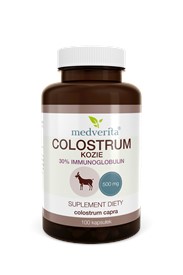 Medverita Colostrum Kozie 500 mg 100 kapsułek