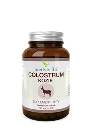 Medverita Colostrum Kozie 500 mg 50 kapsułek