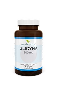 Medverita Glicyna 800 mg L-glicyna Aminokwas 50 k