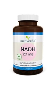 Medverita NADH 20mg 120 kapsułek