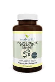 Medverita Podagrycznik pospolity 500 mg 120 kaps